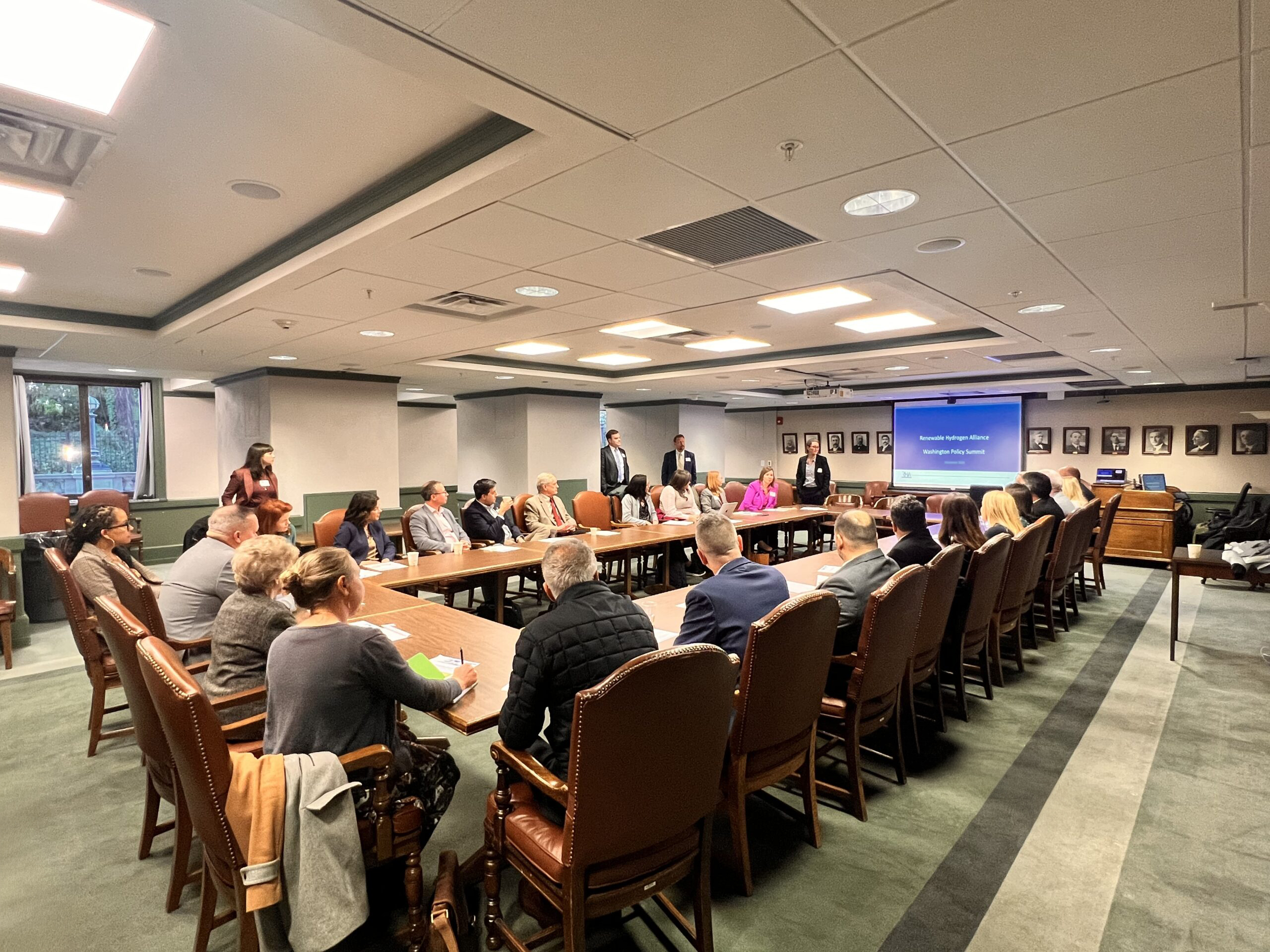 Renewable Hydrogen Alliance presentation at the Washington Policy Summit in December 2024.